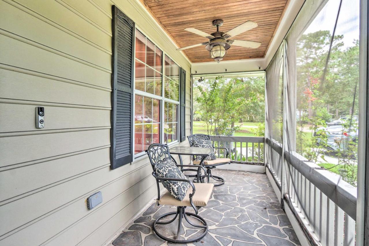 Peaceful Beaufort Home With Front Porch And Grill Exterior photo